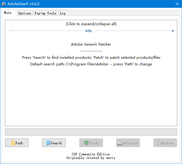 AdobeGenP(Adobe全家桶系列激活工具)绿色版-春眠不觉晓